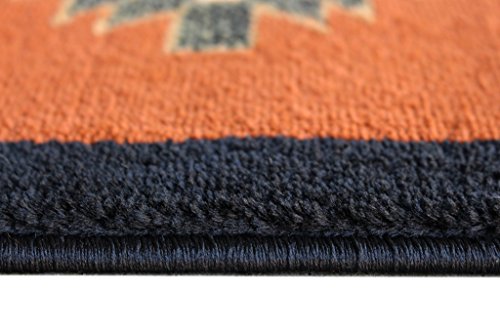 Native American Rug Runner 2 Feet X 7 Feet 3 Inch Black Bellagio 357 #TOP5