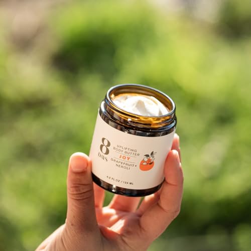 Whipped Body Butter | 100% Certified Organic Ingredients | Pure Essential Oils | Vegan | Shea Butter, Jojoba Oil, Mango Butter, Sea Buckthorn Extract| Farm-to-Bottle (Joy, Grapefruit + Neroli) - Thumbnail 2
