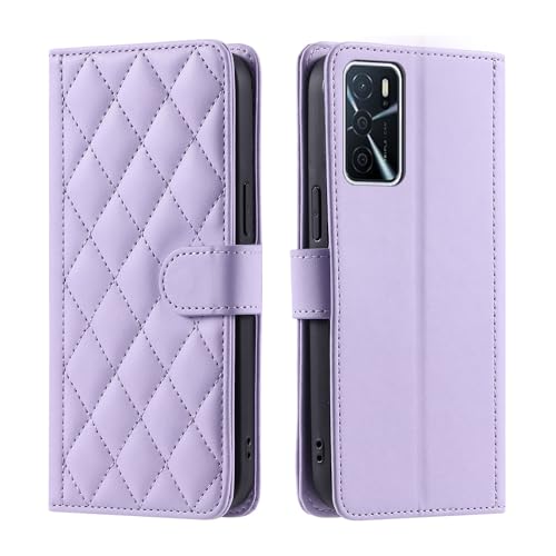 Étui portefeuille pour Oppo A16 4G et A54S avec porte-carte et protection
