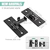 WANLIAN Upgrade Size Sliding Door Lock 90 Degree Door Latch Screen Door Latch Pocket Door Latch #2