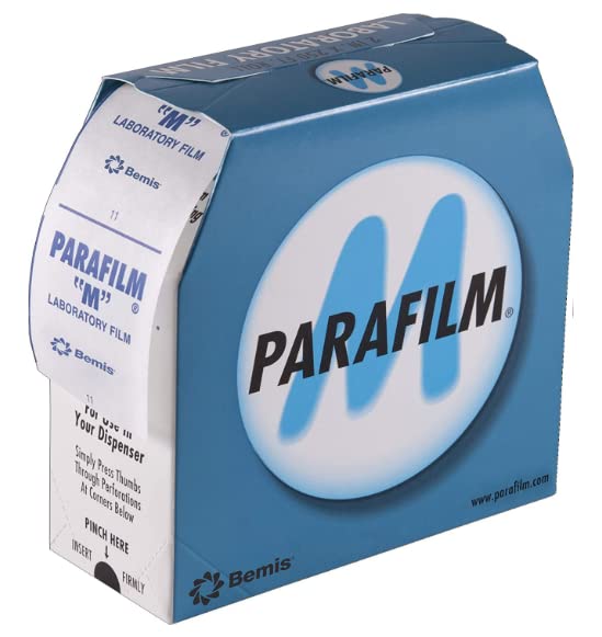 Parafilm M PM992 Lot de 4 films de laboratoire tout usage 5 x 75 m
