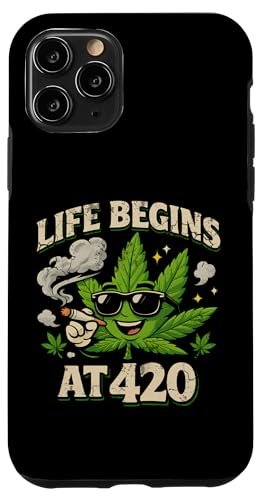Life Begins at 420 �ʔ����喃�t�}���t�@�i�f�U�C�� �X�}�z�P�[�X iPhone 11 Pro �p