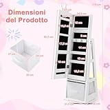 Zoom IMG-1 gymax armadio per gioielli bambini Zoom IMG-1 gymax armadio per gioielli bambini