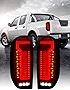 DOOD Tail lights for Nissan Frontier Tail Lights (2005-2021), for Frontier LED Smoked Tail Lights Assembly Rear Light Back up Brake Light Turn Signals Replacement Accessories Parts