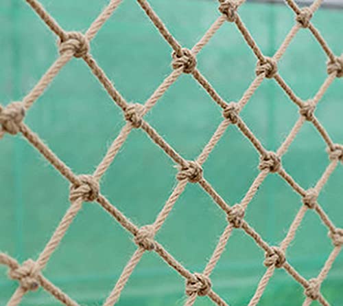 Filet de sécurité robuste en jute durable 2x10m de haute densité