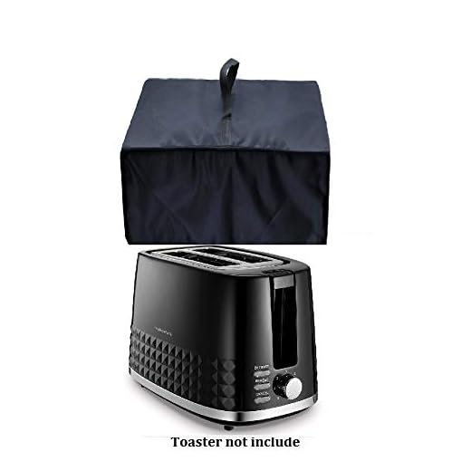 Orchidtent Tostadora de 2 rebanadas para tostadora de 2 rebanadas, resistente para horno de pan, a prueba de polvo, para tostadora Morphy Richards 220021/Dualit 26205/Russell Hobbs 18780/20740