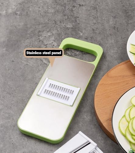 Cortador de vegetales multifuncional con 6 cuchillas miniatura 7
