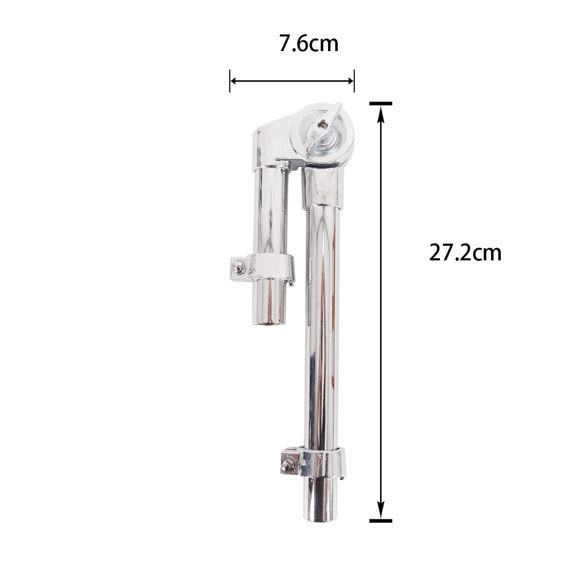 Supporto per supporto tom, supporto universale per supporto tom in metallo per batteria, accessori per batteria, 1 pezzo