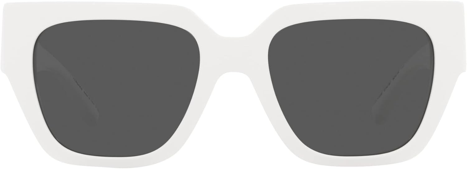 Versace Woman Sunglasses Black Frame, Dark Grey Lenses, 53MM