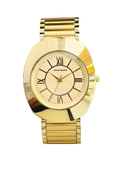 EVRGLOW Luxury Analog Stainless Steel Chain Watch for Men (Gold) (B0D2RR7GTD) Amazon Price History, Amazon Price Tracker