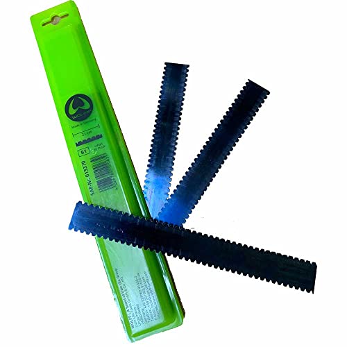 Zahnleisten für Klebstoff Mutterspachtel Zahnung B1 Länge: 21cm 3 Stück by DeinBoden24.de Cover
