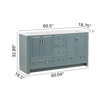 vanimimiページ Amazon.com: Signature Hardware 466033 Burfield 60