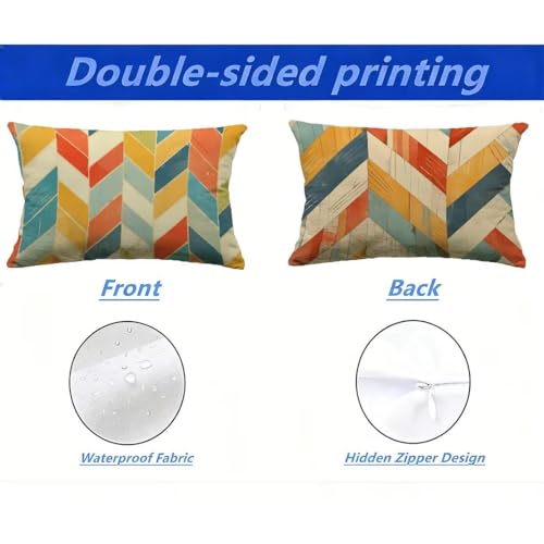 Housse de coussin de jardin 80x100 lavable et durable