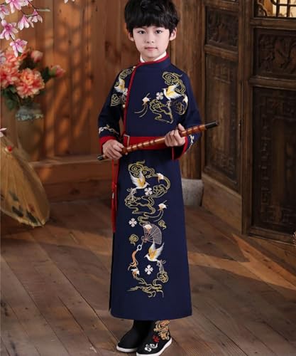 Disfraz tradicional chino Hanfu para niños miniatura 2