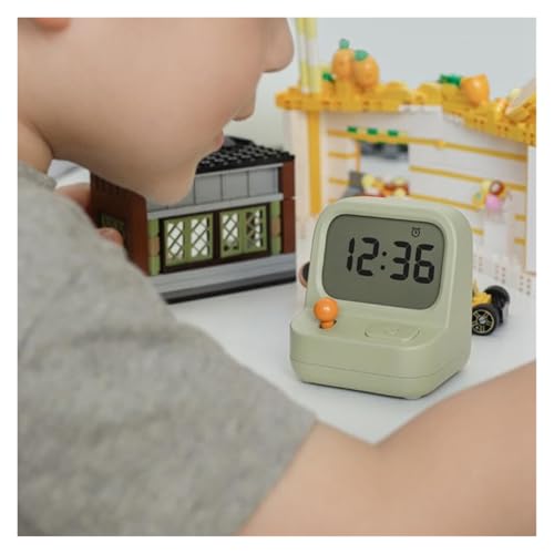 Reloj despertador digital con volumen ajustable para no quedarte dormido 5