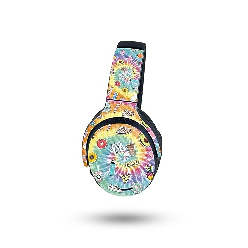 Image of MightySkins Carbon Fiber Skin Compatible with Skullcandy Crusher ANC 2 - VSCO3 | Protective, Durable Textured Carbon Fiber Finish | Easy to Apply, Remove, and Change Styles