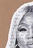 Nicki Minaj Portrait drawing - Giclée art print with Super Bass Lyrics - A5 A4 A3 Size artwork #1
