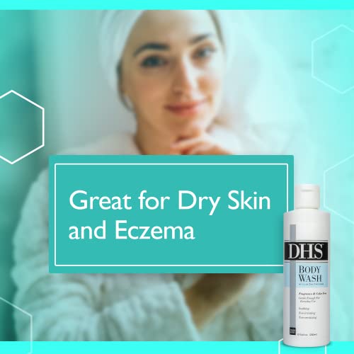 Person & Covey Dhs Body Wash - Hydrating Body Wash/Cleanser/Safe And Sensitive Body Wash For Kids/Hypoallergenic Body Wash With Zinc Pyrithione / 8 Oz #TOP6