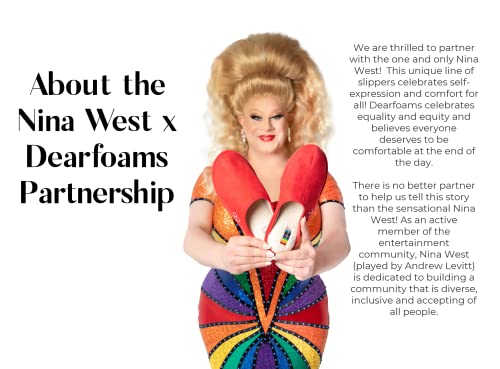 Dearfoams Women's Celebrates Pride Scuff with Inclusive Sizing Slipper2