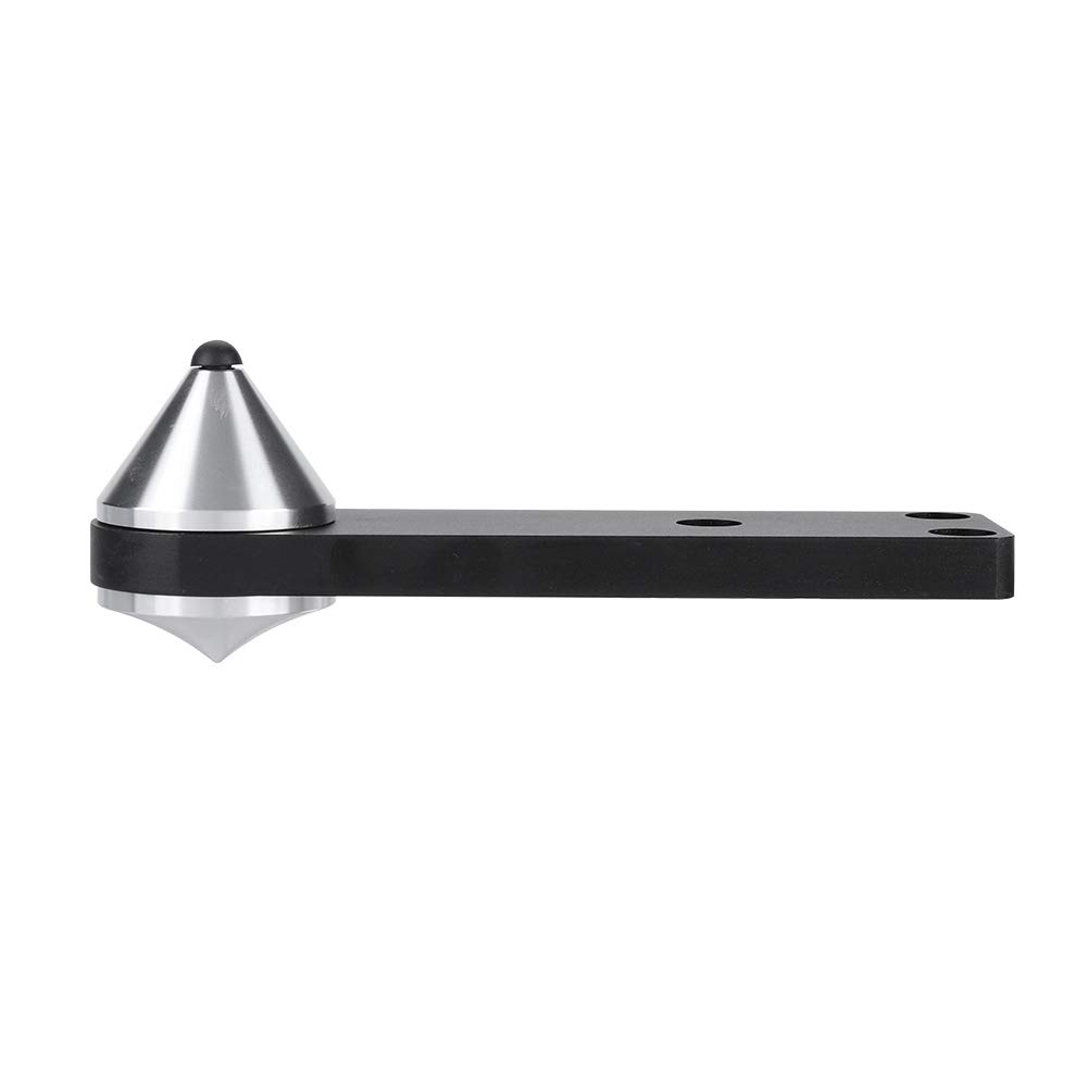 JTLB Set da 4 supporti antiurto in alluminio per altoparlanti, piedini a punta per subwoofer e altoparlanti Hi-Fi da scaffale