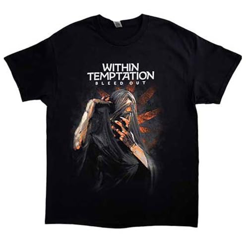 Rock Off officially licensed products Within Temptation Bleed Out Album T Shirt Size L