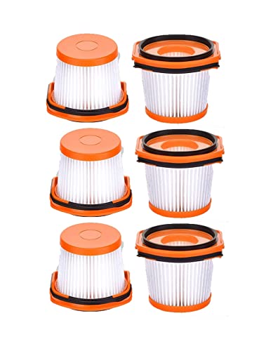 Shark HEPA tB^[ XFFWV360J Evopower CS100J CS200J CS300J CS401J CS501J CS601J |@ipANZT[ (Color : 6 pcs)