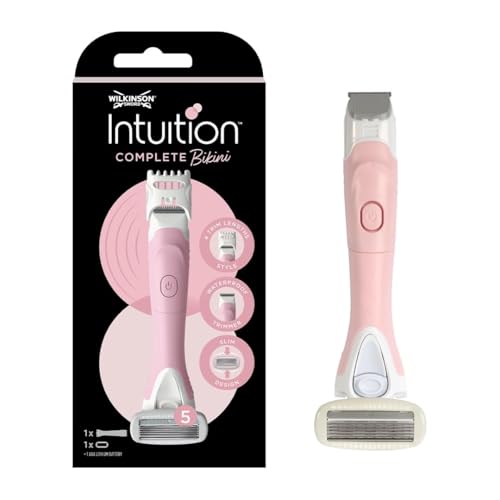 Wilkinson Sword Intuition Complete Bikini Trimmer and 5-Blade Razor