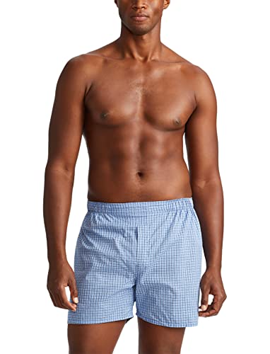 Polo Ralph Lauren Men's Classic Fit Woven Cotton Boxers, Rimini Stripe/Cruise Navy, Muller Plaid/Cruise Navy, Cruise Navy/Sporting Royal, X-Large #TOP1