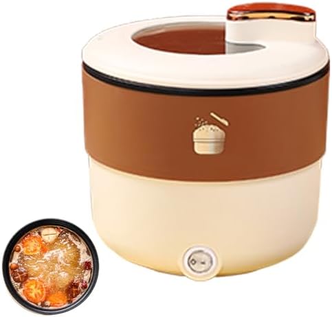Automatic Rice Cooker, Intelligent Kitchen Robot 1.8 L | Multifunction Electric Cooker for Kitchen Home Students and Camping with Compact Design