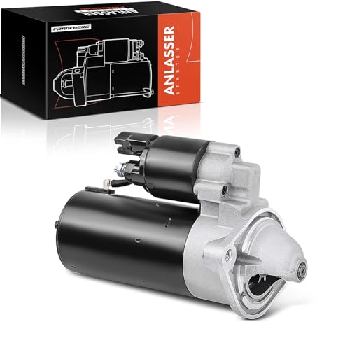 Frankberg Motor de arranque para automóvil 1,7 KW/12 V/9 dientes Compatible con Avensi.s Station Wagon T25 Avensi.s T22 C.o.r.o.l.l.a E12 Replace# 112006,281000G010