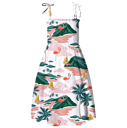 Image of Cromoncent Matching Hawaiian Outfits for Family, Dad and Son Matching Luau Beach Tropical Shirts Mommy Daughter Tropical Sets