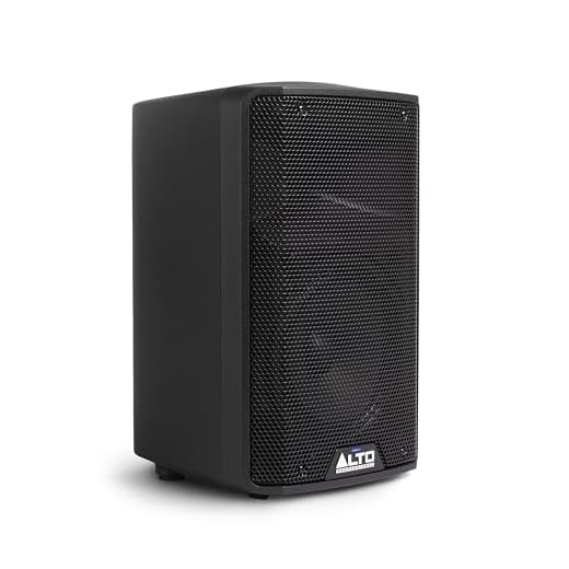 ALTO TX408 Altavoz Autoamplificado 350W 8 Pulgadas con TWS por Bluetooth, Mesa de Mezclas de 2 Canales, para Actuaciones de DJ o de Bandas y Estudios de Ensayo