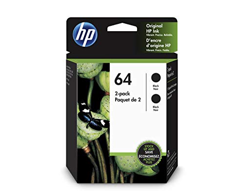 HP 64 | 2 Ink Cartridge | Black | 3YP22AN