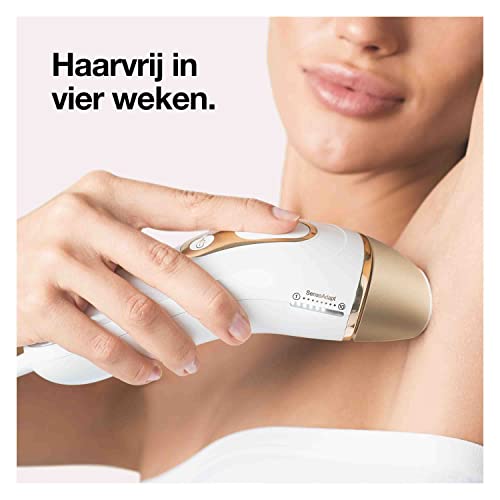 Braun Silk·expert Pro 5 Nieuwste Generatie IPL Ontharing, Alternatief Voor Laserontharing, Zichtbare Ontharing, PL5137, Wit/Goud - Image 3