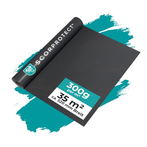 Scorprotect Milchtütenpapier Abdeckpappe Pappe Milchkarton 300 g/m ca. 520 mm Breite/ca. 35 m