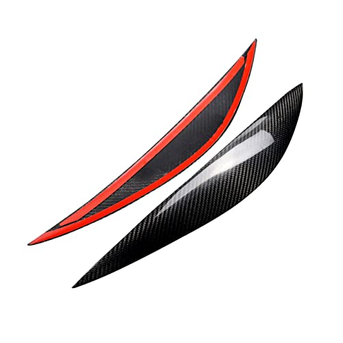 Paupières de phares Mercedes Classe C W204 2008-2010 design noir look sport