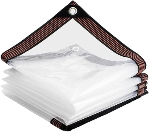 Lona de PVC transparente resistente 3x5m impermeable para techos y exterior 2