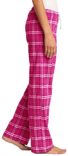 District Threads Juniors Flannel Plaid Pant, XS, New Red4