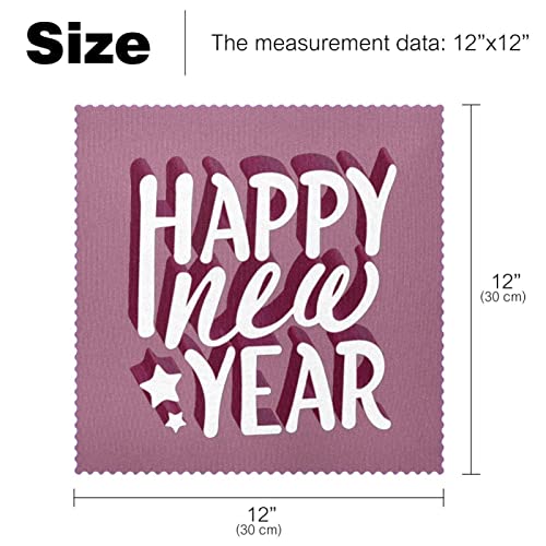 Set de table Happy New Year antidérapant résistant chaleur 30,5cm - 3