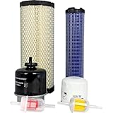 XYZIL Maintenance Filter Kit 252782 Compatible with Miller Big Blue 350 PipePro MA250132E, 400 500