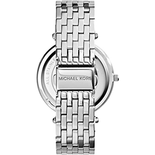 Miniatura 2 de Michael Kors Reloj Darci para Mujer, Movimiento de Cuarzo de Tres Agujas en Tono Plateado con Correa de Acero Inoxidable