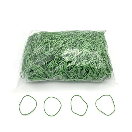 Progom - Gomas Elasticas - 80(Ø50) mm x 1.7mm - Verde - bolsa de 1kg