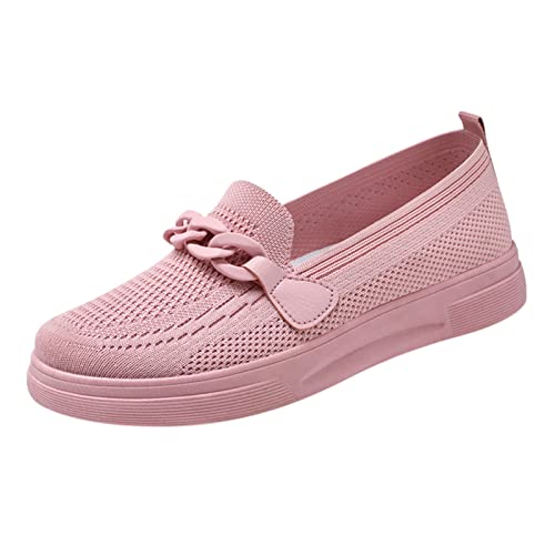 Schuhe Damen Sommer Ballerinas Mit Absatz Sneaker Günstig Weiß...