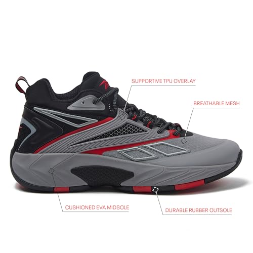 Image of Reebok Zone Breaker High Top Sneakers for Men Basketball Shoes