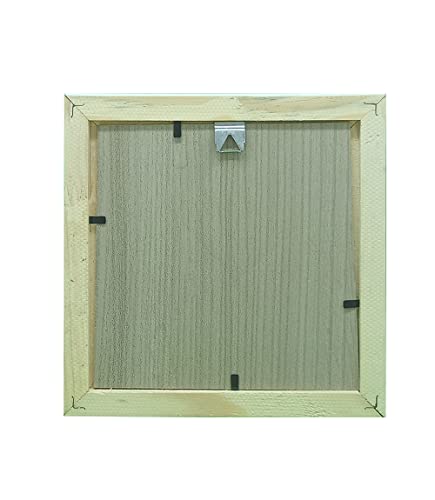 KIT 2 Molduras 20x20 com Eucatex (MDF) Branco