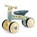 OLYSPM Bici senza pedali 1 anno Bicicletta senza pedali,Balance bike per Bambini da 10-24 Mesi,Giocattoli per 1 Anno Bambino Interno ed Esterno,Prima Bici Regalo