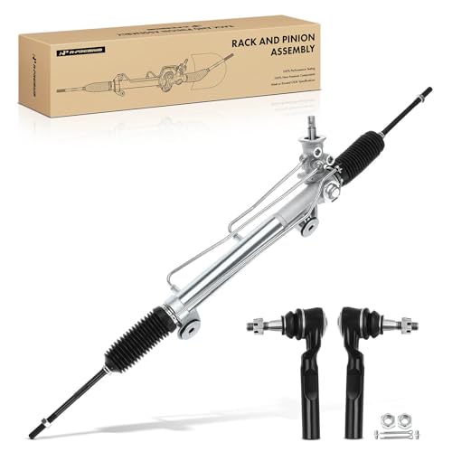 A-Premium - Hydraulic Power Steering Rack and Pinion Compatible with RWD Chevrolet & GMC Models - Silverado 1500, Sierra 1500, 1999 2000 2001 2002 2003 2004 2005 2006, with Outer Tie Rod Ends