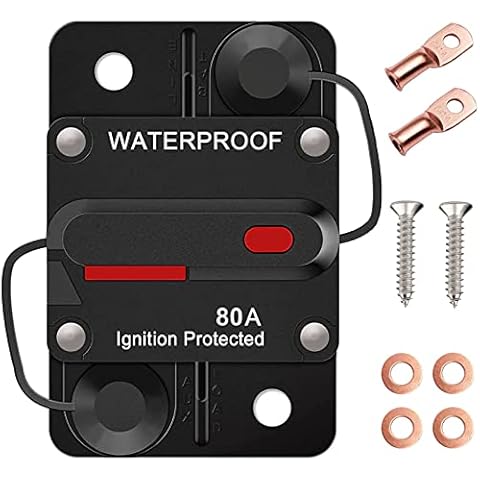Disyuntor Impermeable de Coche LIROPAU DC 12V-48V Cover