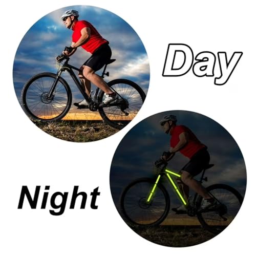 Image of WALLMATE Dual Shade Reflective Radium Strip Waterproof Self Adhesive, Safety Sticker, Night Glow Tape for Helmet, car, Scooter & Cycle Decoration (Purple-Silver, 0.5 In x 45 Mtr (1771 in) (PCK OF 2)