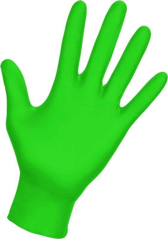 Powder Free Multipurpose Uses Parrot Green Hand Gloves For Kitchen/Cleaning/Gardening/Food Grade/Non Tearable(Use and Throw)||Size-L,50 Pieces (B0D11L18P3) Amazon Price History, Amazon Price Tracker